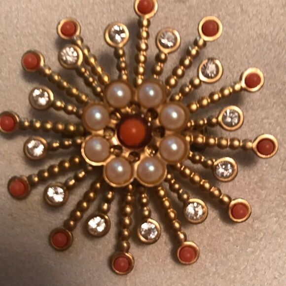 Set of Orange and Blue Summer Brooches!! - Picture 4 of 6